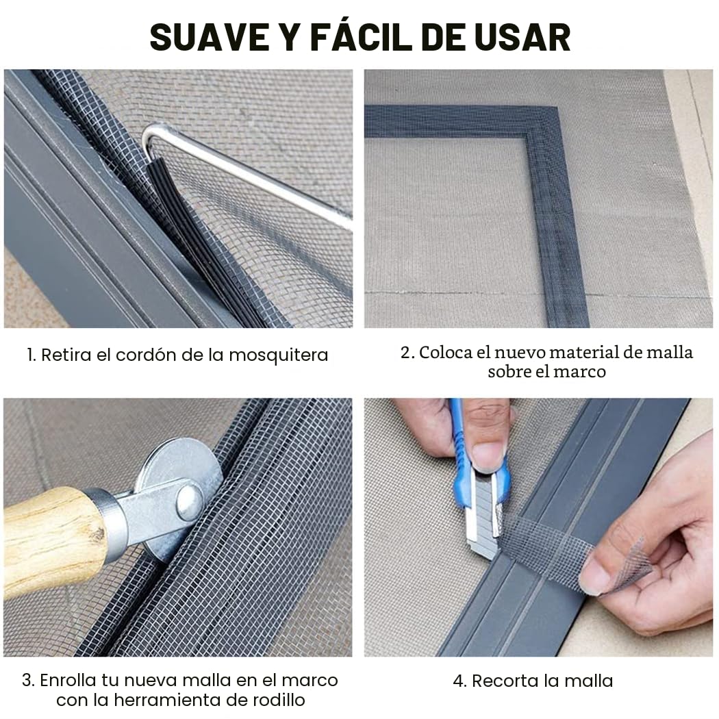 Rejilla protectora para gatos, 1,22 x 2,55 m, pantalla para mascotas, puerta, protección contra insectos, ventana, mosquitera de tela, mosquitera a prueba de gatos, mosquitera para puertas