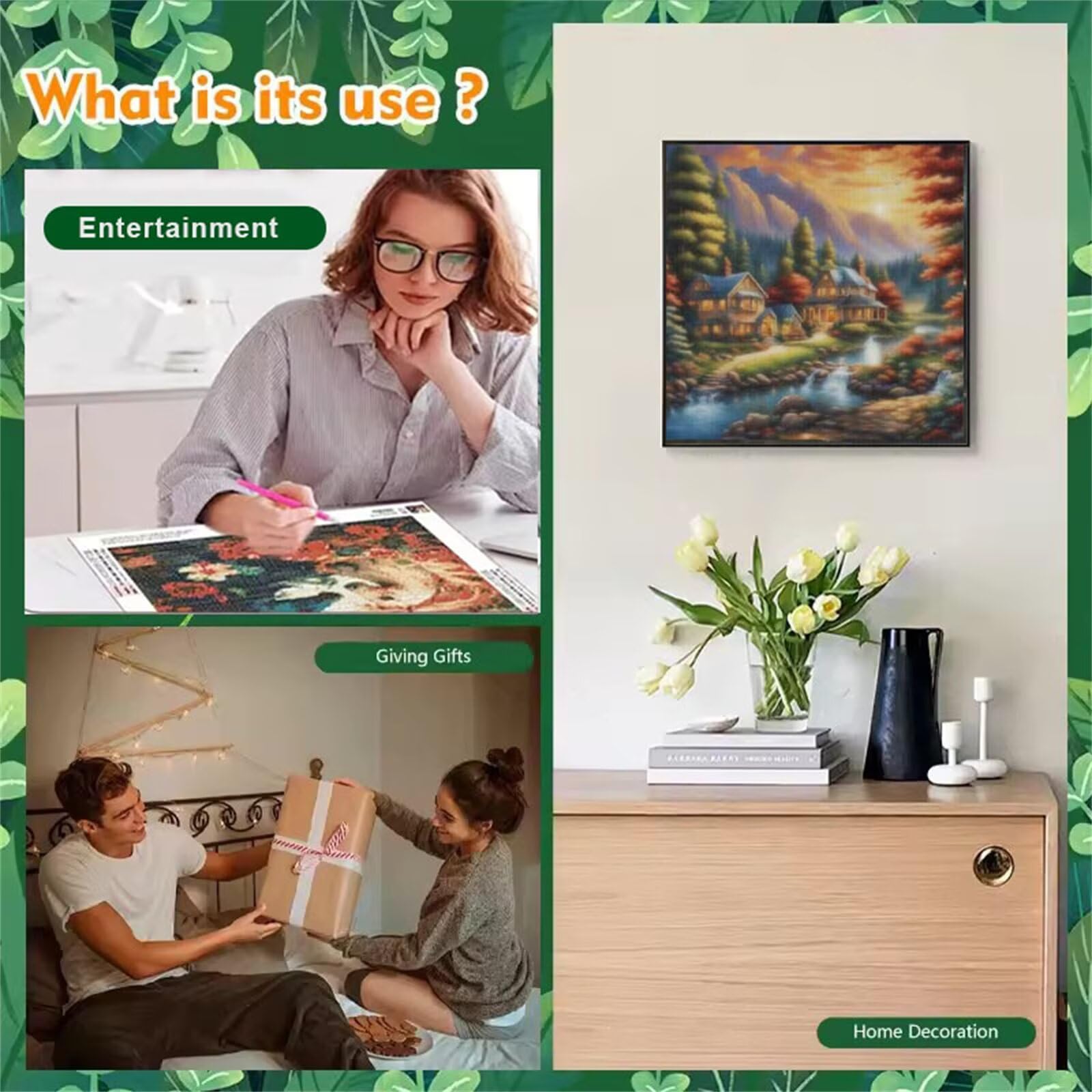 5D DIY Diamond Painting Kit,Camion Coloré Peinture Diamant Adulte grand 40x50cm,Bricolage Mosaïque Broderie Point de Croix Painting Diamant Kit Complet,Peinture Diamant Enfant pour Maison Décor C3157