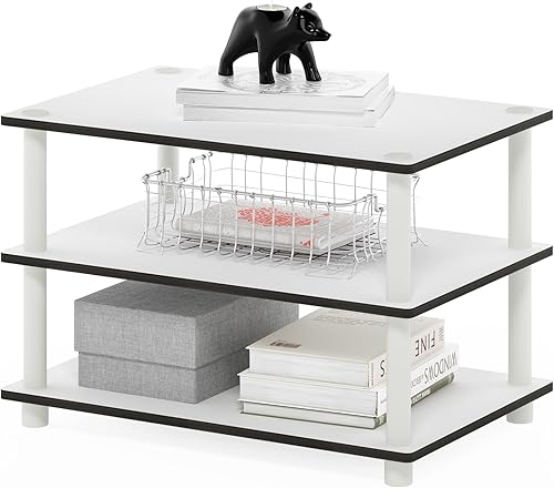 Miniatura 5 de Furinno Just Mesa de centro, Madera, Cereza oscuro/ Negro Cereza oscuro/ Negro,Blanco/Blanco,Ámbar Pino/Negro,Americano/Cromo,Negro/Negro,Columbia