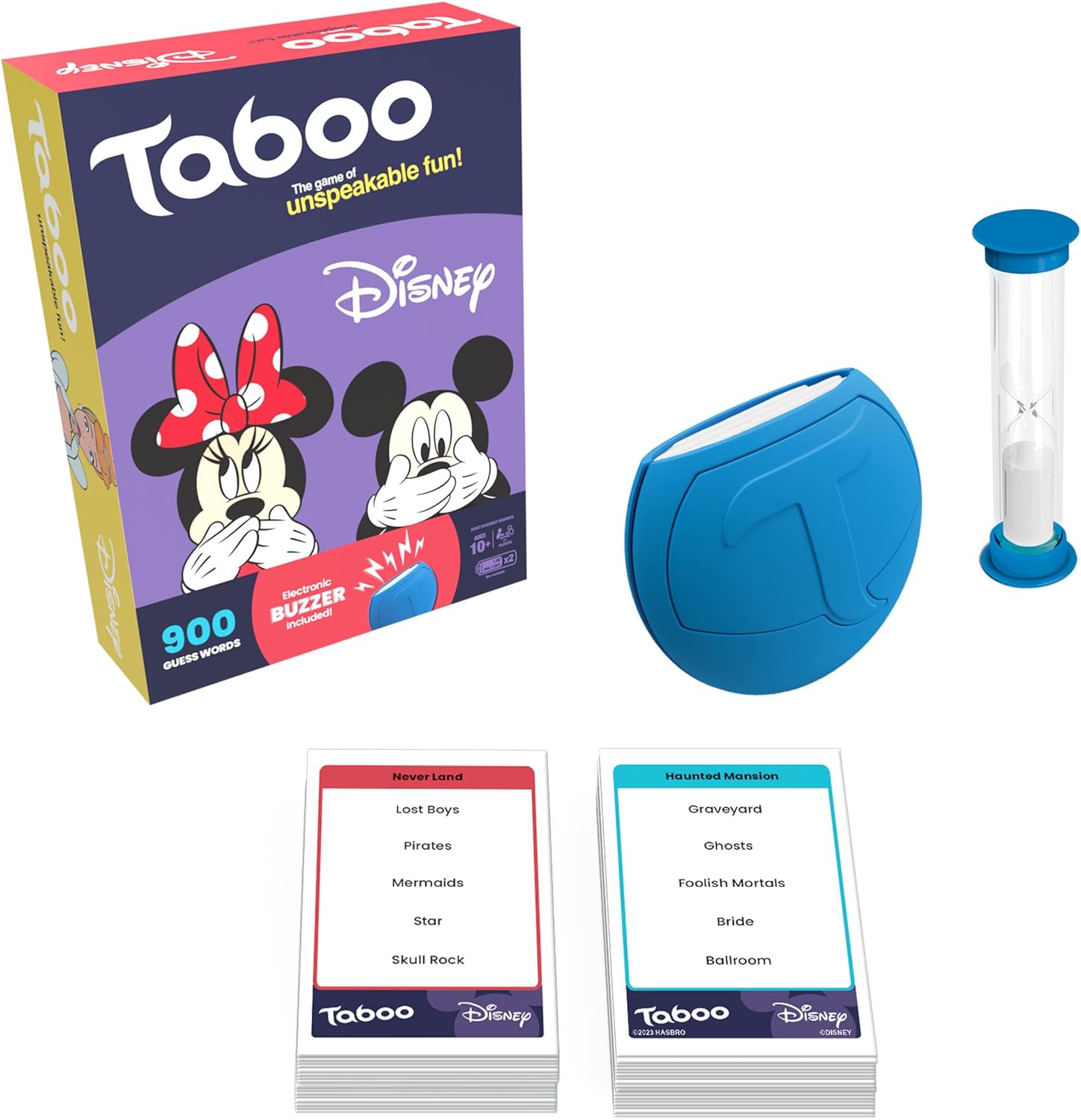 Taboo: Disney Edition Party Board Game | Themed Family Guess Word Game | Officially Licensed Merchandise | Game for 2 Players or More | Perfect for Disney Fans | Ages 10 and Up