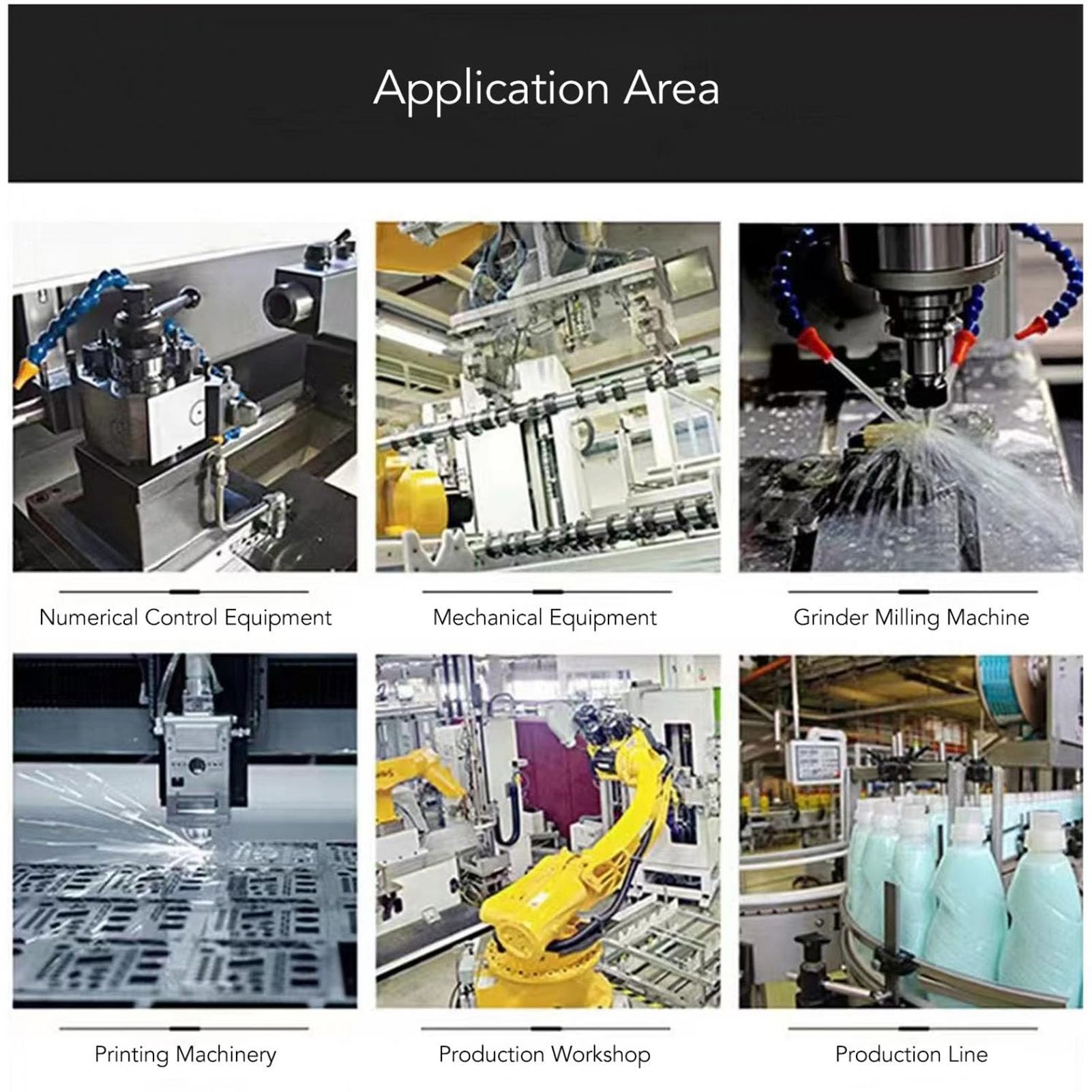 3.7KW 3 Phase VFD Inverter, ABS Shell, Large Heat Sink, Digital Display, User Friendly Keyboard, for Water Pumps Fans, with Flame Retardant