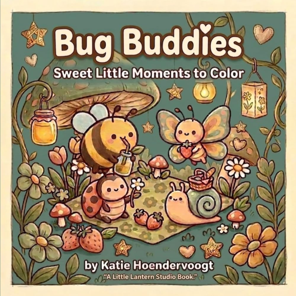 Bug Buddies: Sweet Little Moments to Color