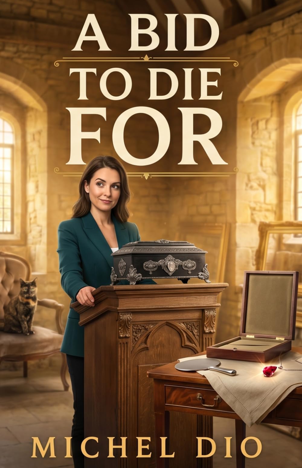 A Bid To Die For: An Amateur Sleuth Cozy Mystery