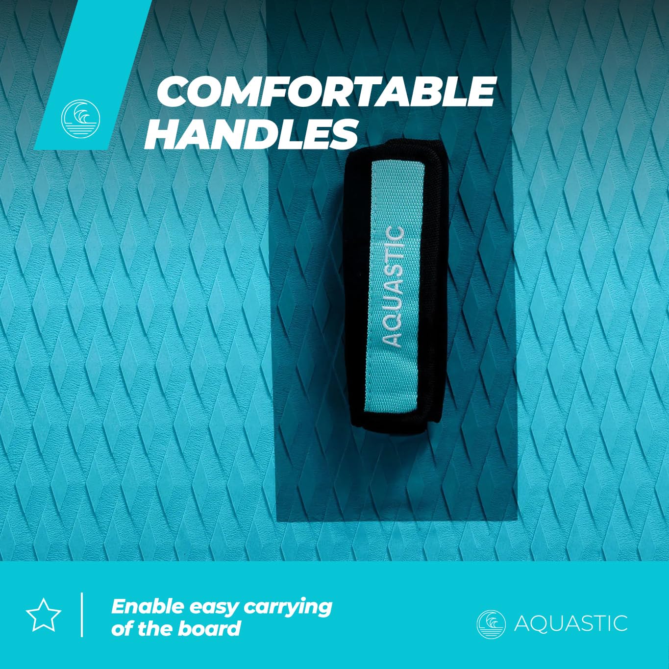 AQUASTIC Perth Pro 11'2" Allround SUP Drop Stitch Lite Board, pianka 5 mm, zestaw z regulowanym wiosłem 2 w 1, balast, siedzisko kajakowe, 2-drożna pompa i plecak do noszenia
