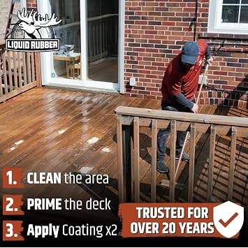 Liquid Rubber Deck Coating Bundle