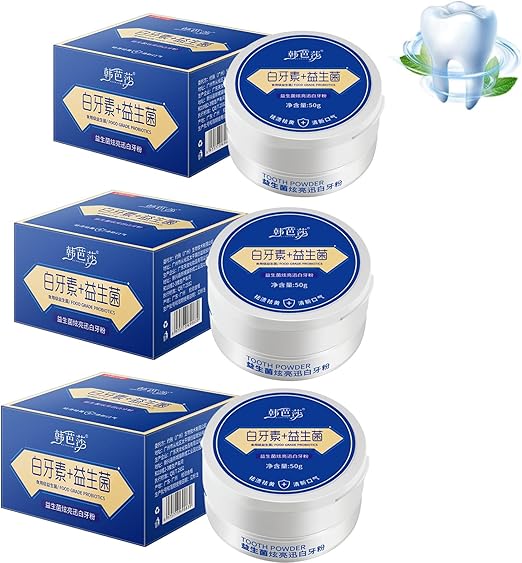 Miyanxi Tooth Powder, Miyanxi Teeth Whitening, Toothpaste Powder Teeth Whitener, Teeth Whitening Powder for Tooth Whitening,Tooth Whitening Effective Remover Stains from Coffee (3PC)
