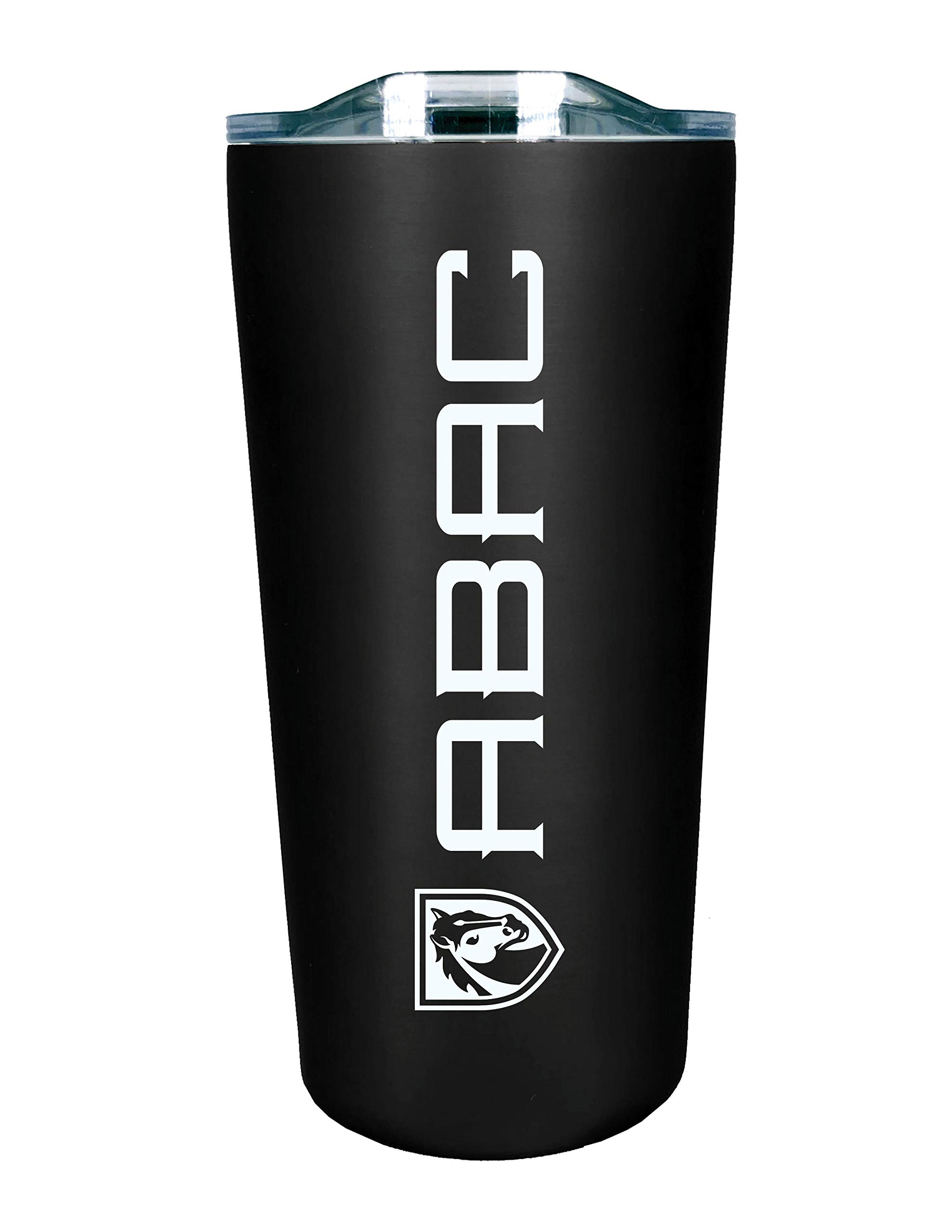 The Fanatic Group Abraham Baldwin Agricultural College Double Walled Soft Touch Tumbler, Design-1 - Black