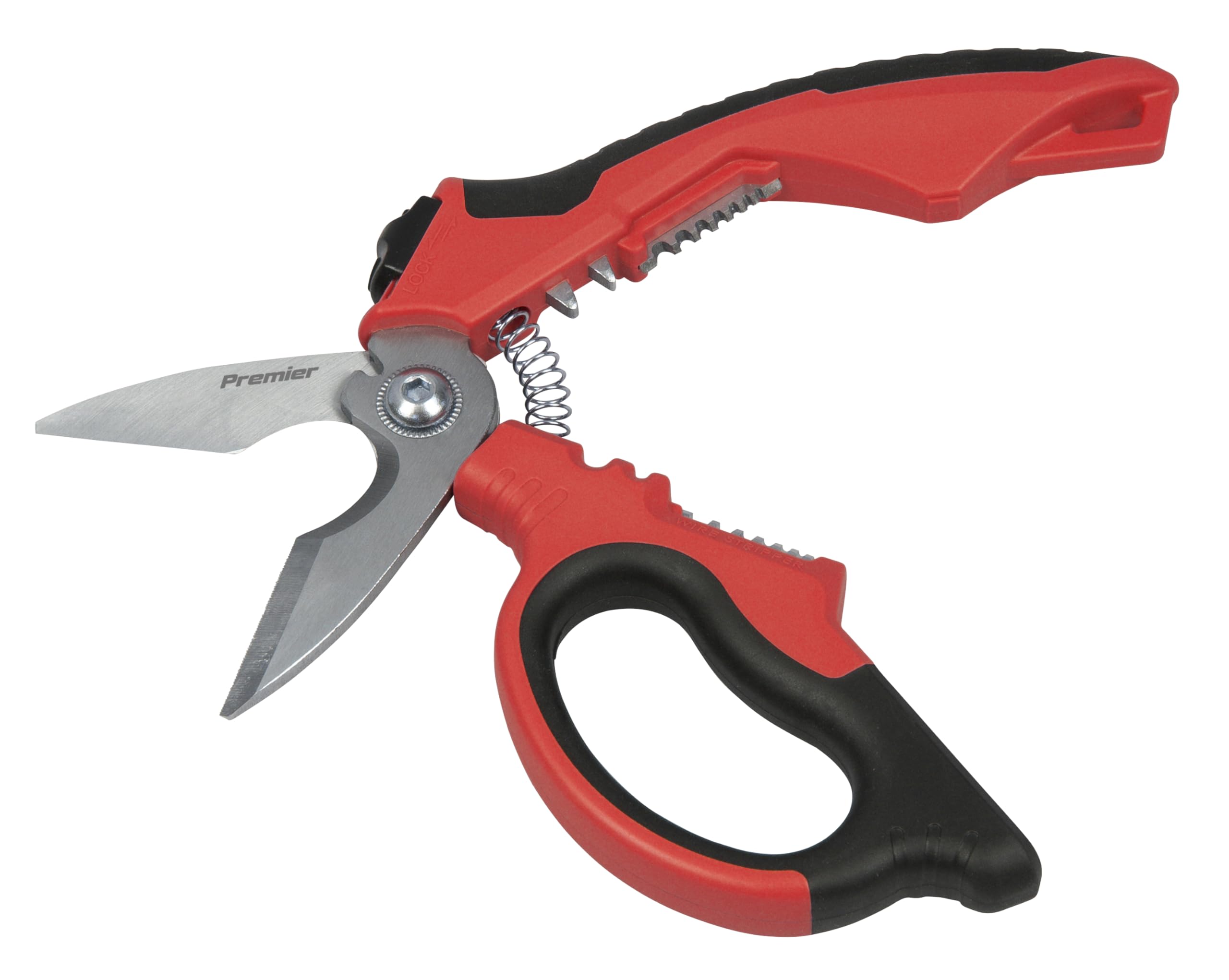 Sealey Premier 200mm 3-in-1 Heavy-Duty Electrician's Angled Shears - AK8527 - Image 4
