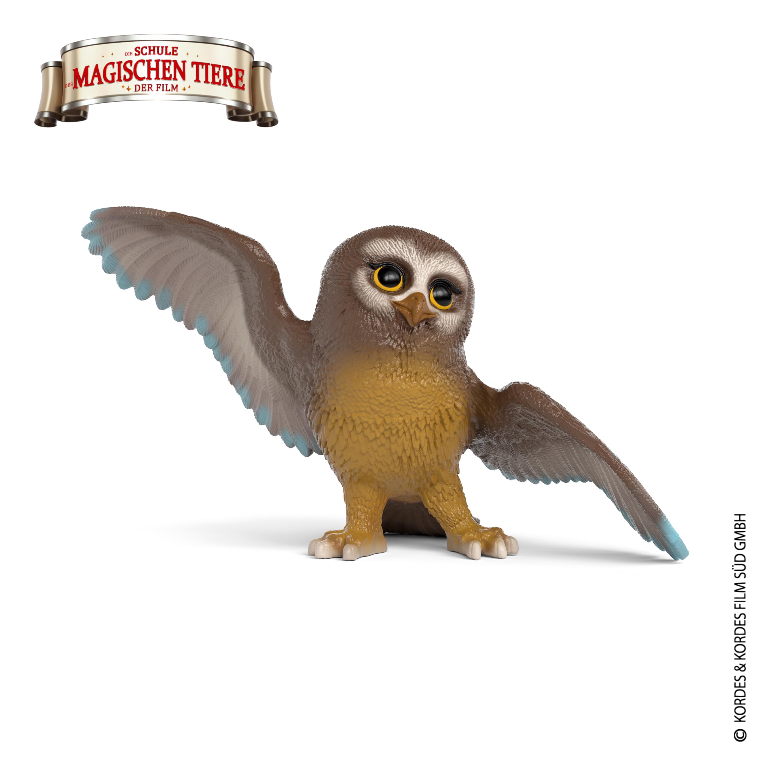 SCHLEICH The School of Magical Animals - Muriel the Owl - Magic Bird Animal Figurines for Kids 3+, Colorful, 2.2 inches - Image 4