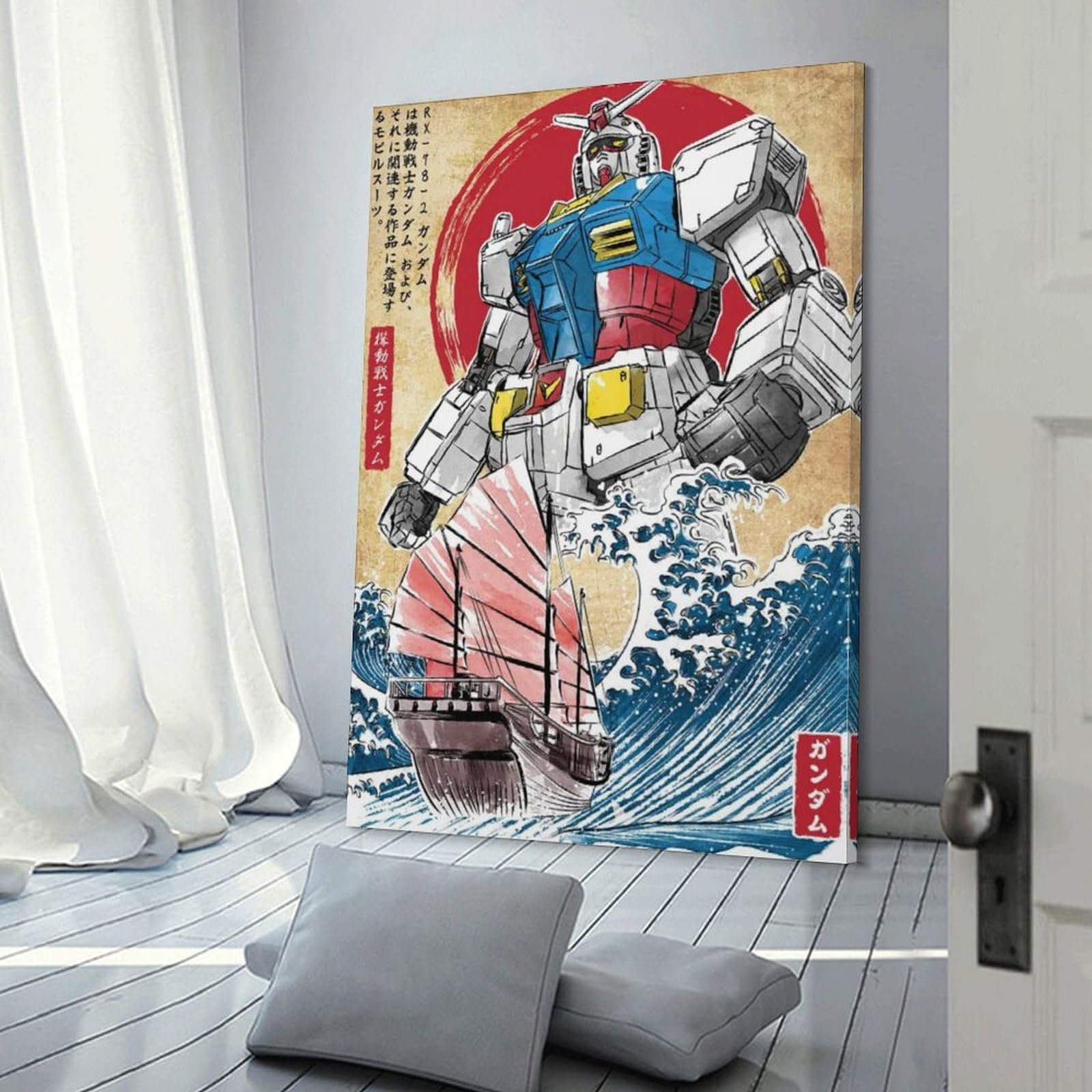 Amazon.co.jp: RX-78-2ガンダム “モダン家庭用キャンバスアート 