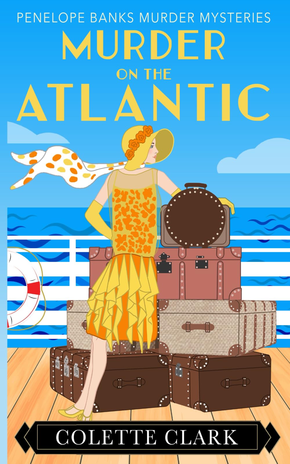 Murder on the Atlantic: A 1920s Historical Mystery (Penelope Banks Murder Mysteries)