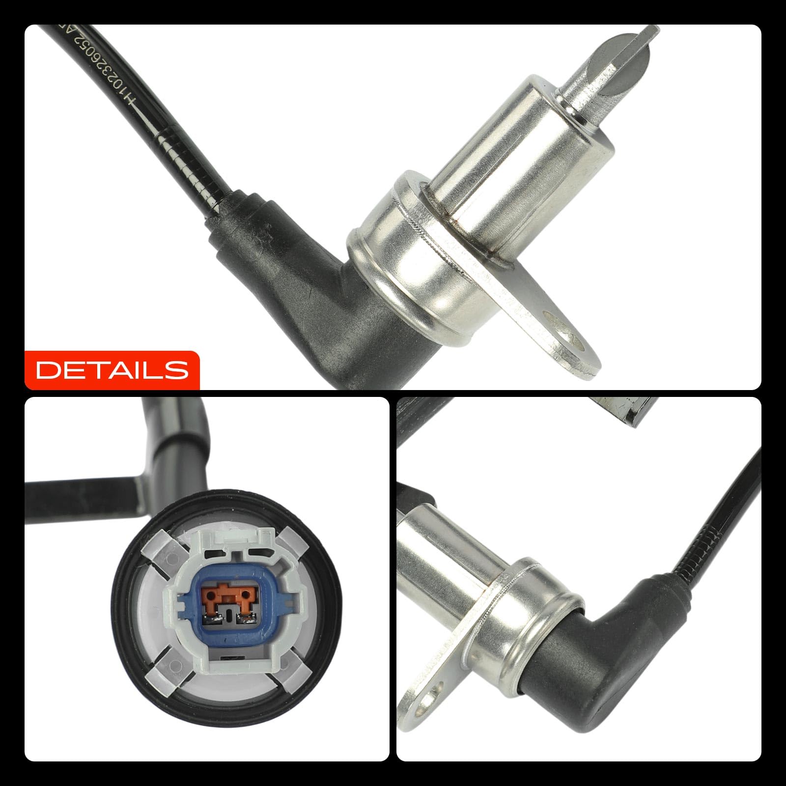 Frankberg Sensore ABS velocità ruota anteriore destra 47910VC200 | Compatibile con: Veicolo di pattuglia GR V Wagon Y61