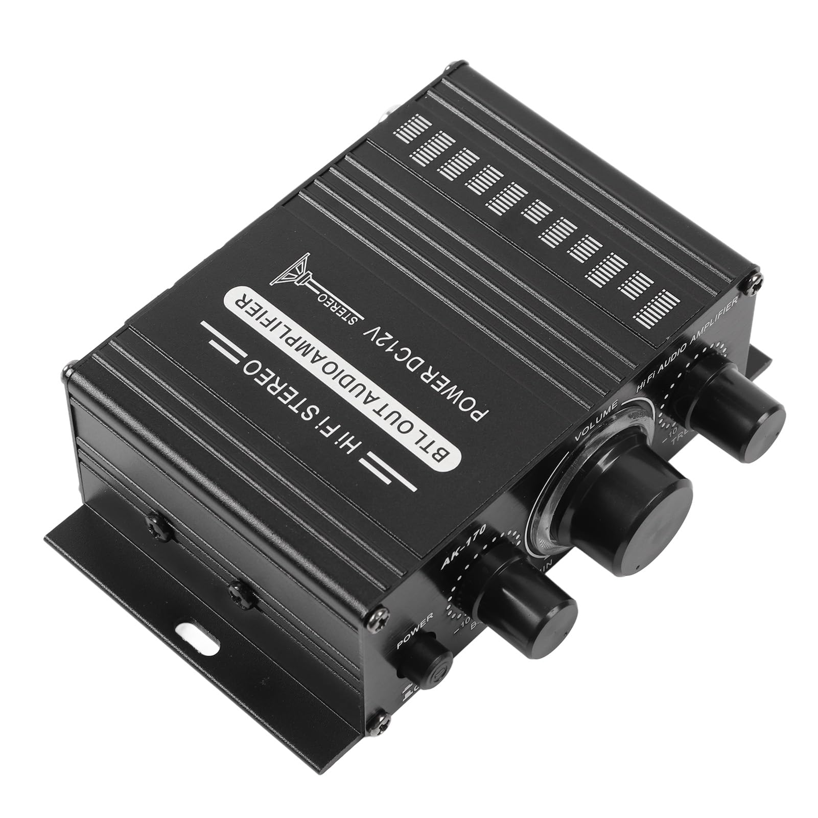 Car Audio Power Amplifier, Dual Channel Mini Audio Power Amplifier USB SD Card AUX Stereo Power Amplifier for Car