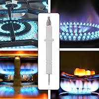Vista 8 de 30 piezas de sensor de aguja, quemador de estufa de gas, encendedor de horno de gas, piezas de estufa de gas, sensor de incendio, parrilla