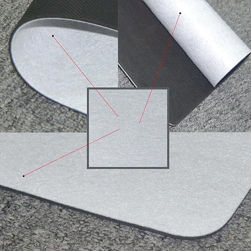 Miniatura 4 de MsMr Felpudo de entrada divertido y creativo para sujetar la puerta para interior y exterior tela no tejida 180 x 300in