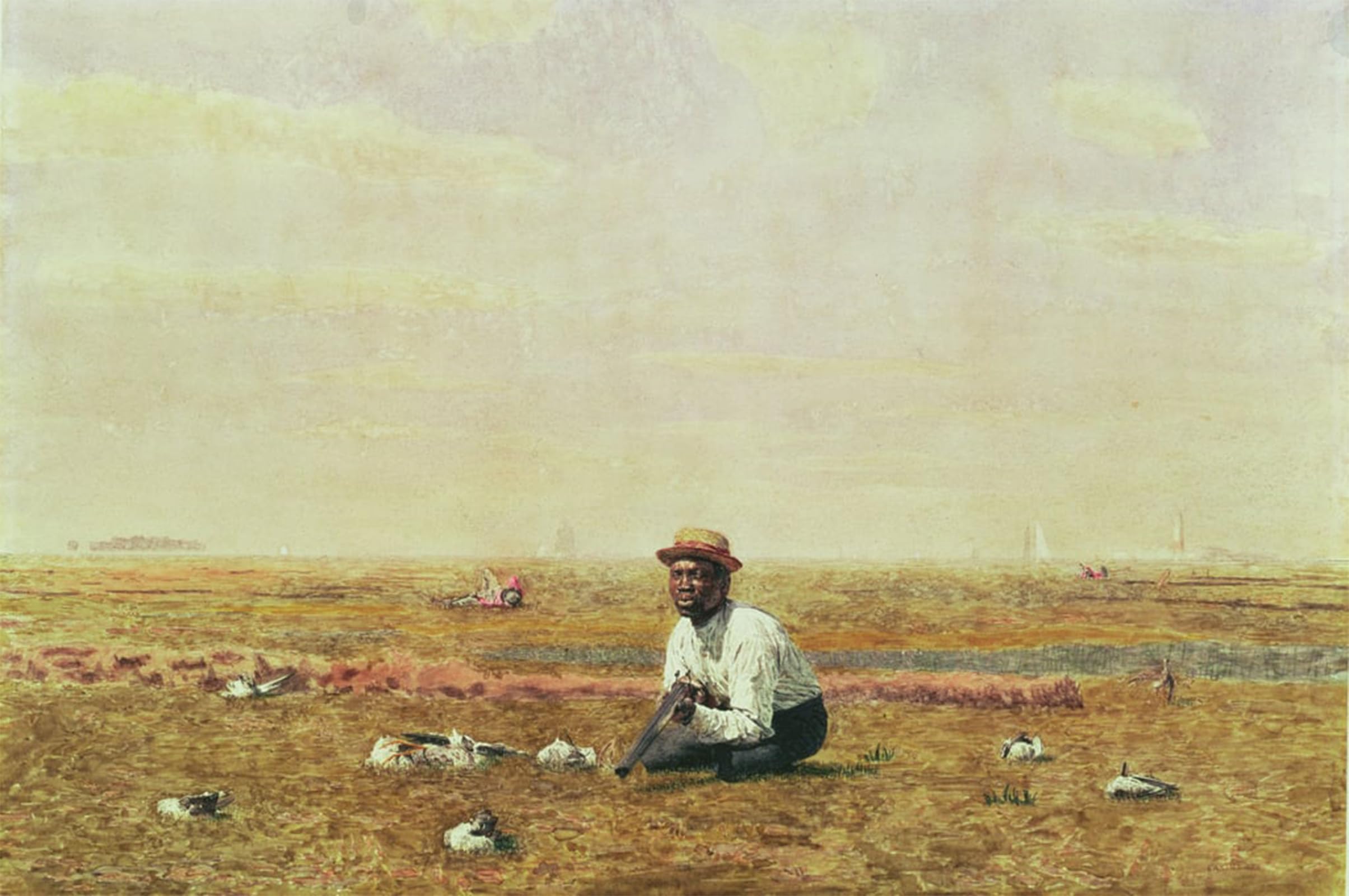 Cuadro en lienzo premium Fischio per Plover di Eakins lienzo artístico 5