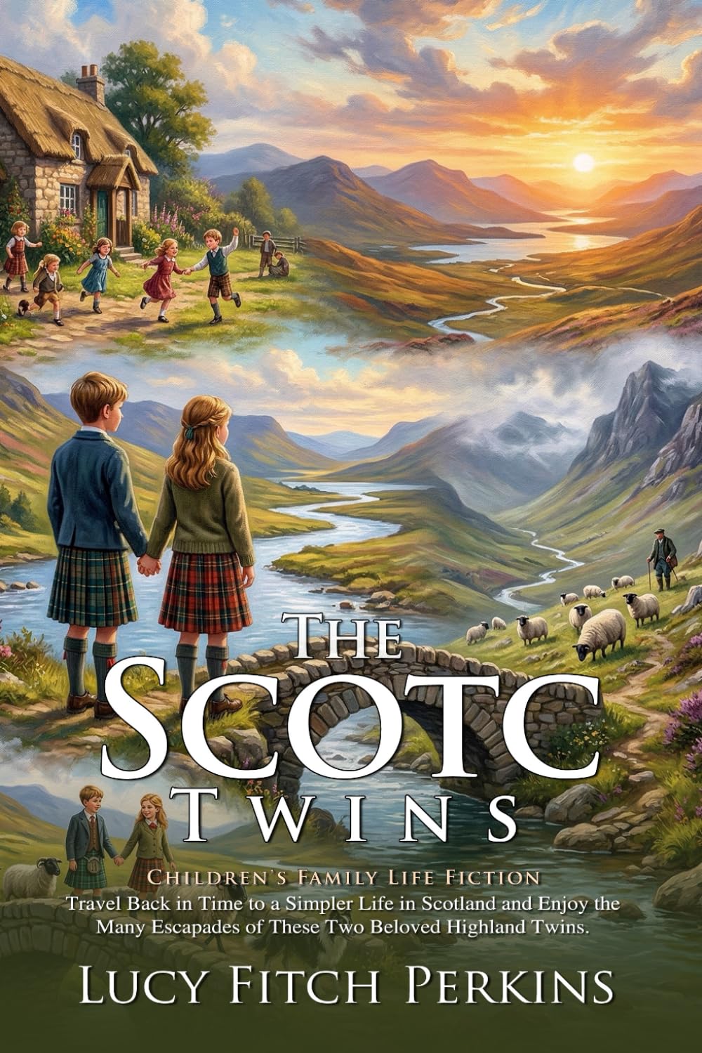 The Scotch Twins: A Classic Scottish Highland Adventure for Children: A Journey Into 20th Century Rural Scotland - Illustrated with Biography and Commentary