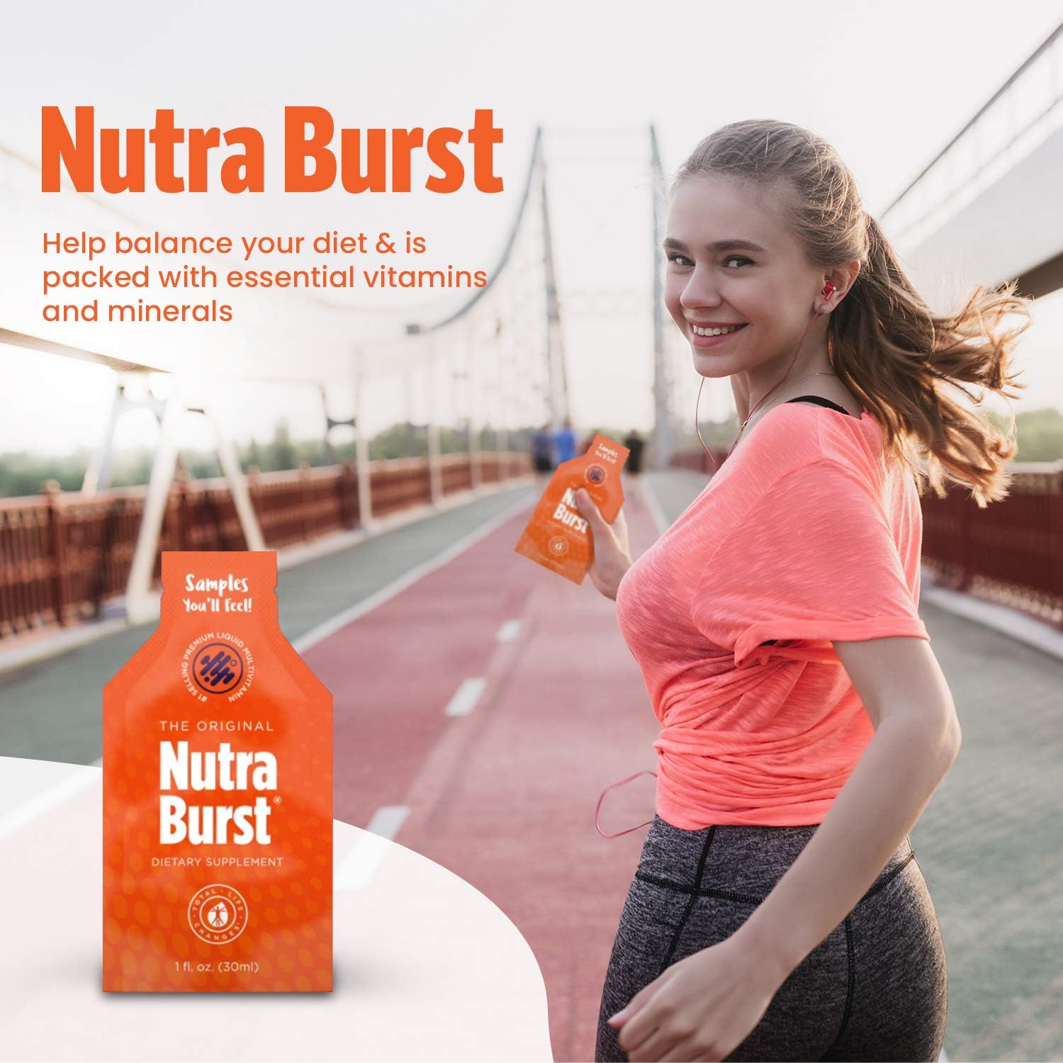 Total Life Changes RIP & SIP! Nutra Burst Premium Liquid Multivitamin & Detox in a Convenient Gel Pack, Feel Better All Day & Night (30 Gel Packets)