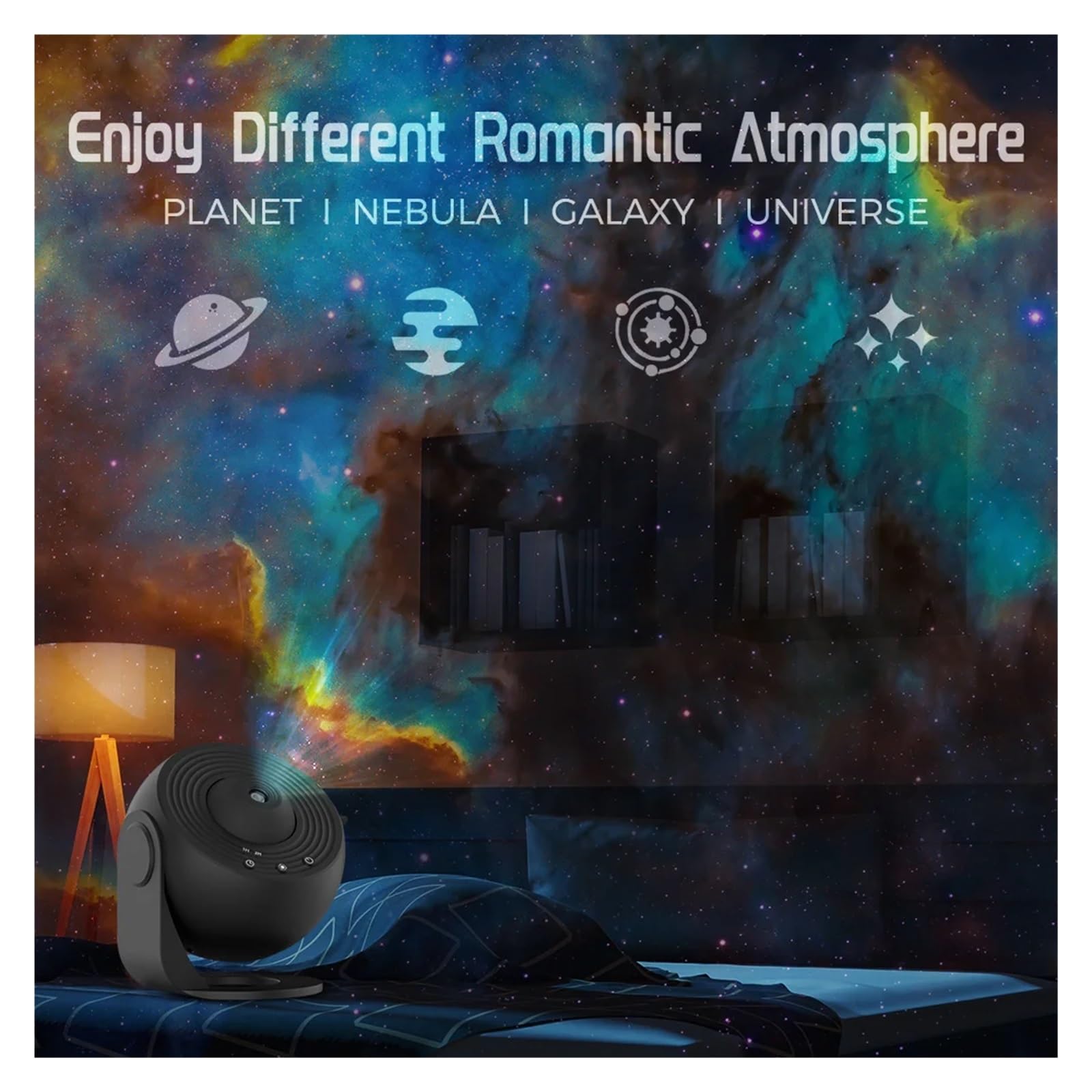 13 W 1 Projektor Gwiazdowy Planetarium Galaxy Do Sypialni Aurora Nocny Światła Dla Dzieci Dorosłych Przezroczysty Obrazowanie