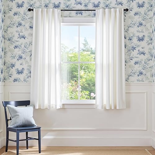 Miniatura 33 de Lazzzyt Cortinas de terciopelo para sala de estar gris, juego de 2 paneles de lujo suaves, cortinas con aislamiento térmico de 96 pulgadas de largo,