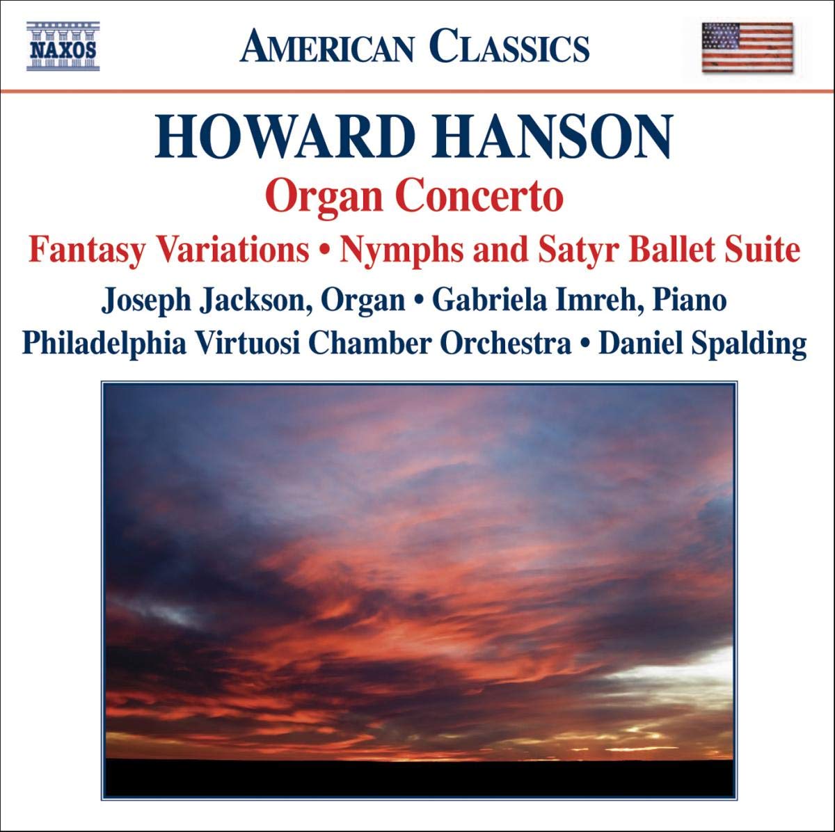 HANSON: Concerto for Organ, Harp and Strings / Nymph and Satyr