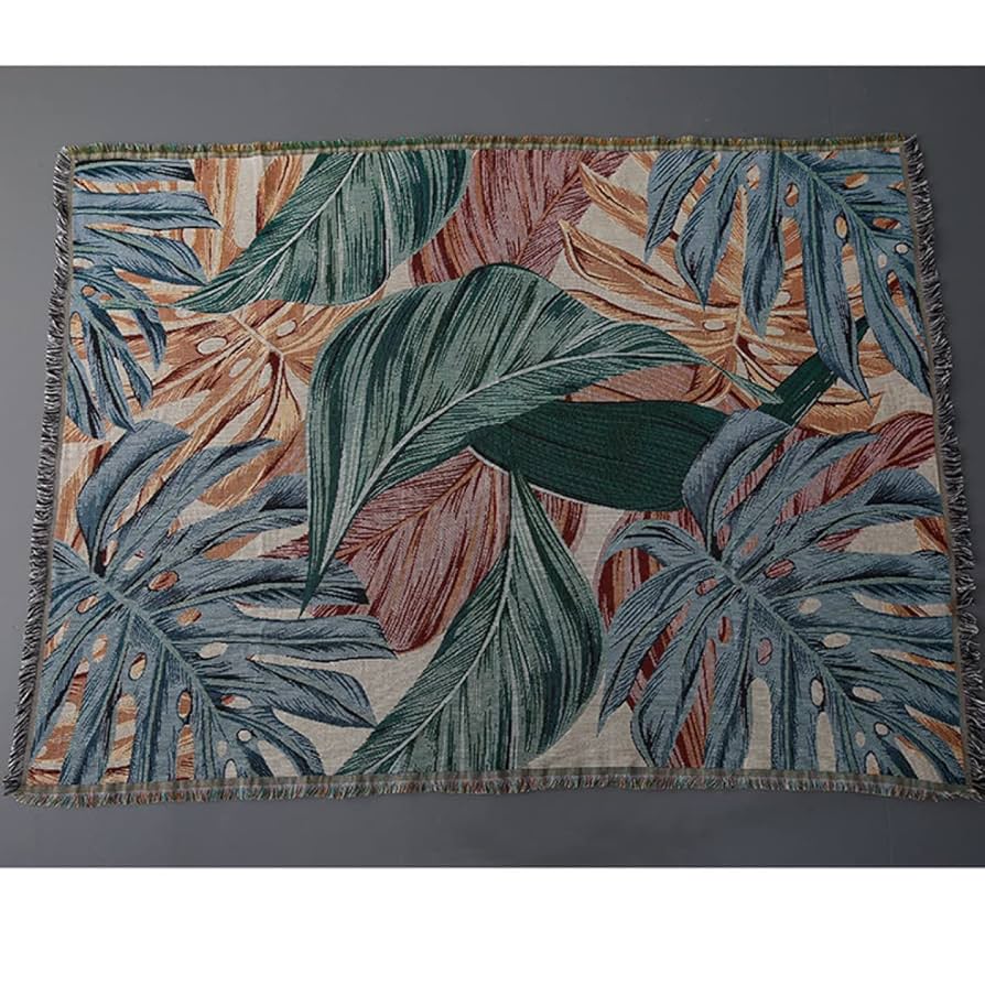 Amazon｜[SDGYS3G] マルチクロス ソファーカバー 民族風 花柄 葉