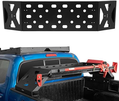 OCPTY Estante para cama de camión para Toyota para Tacoma 2005-2015 Pickup Truck Ladder Rack Overland Bed Rack