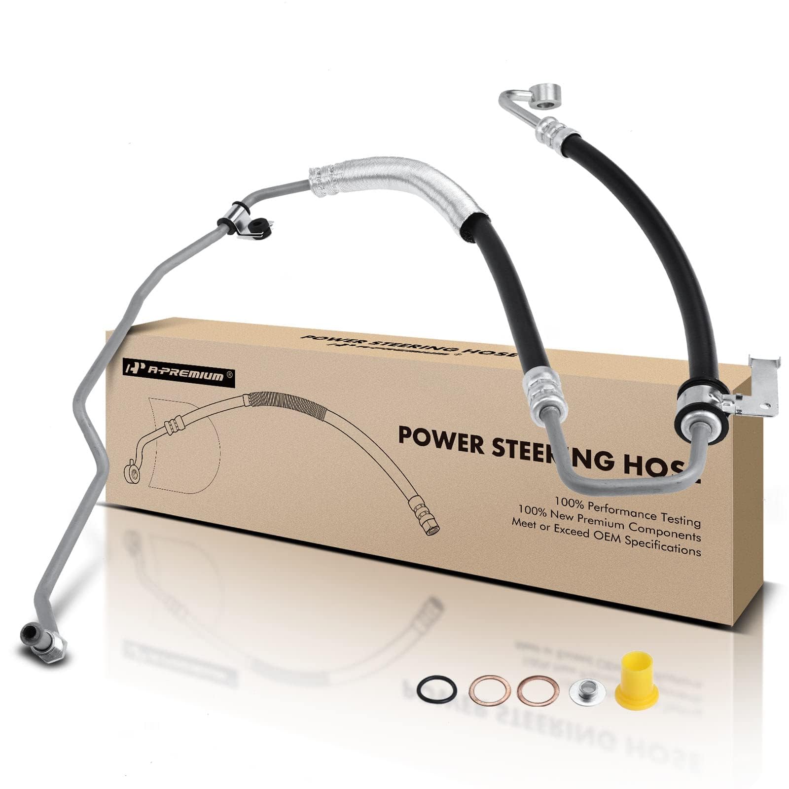 Power Steering Pressure Line Hose Assembly For 2003-2006 Kia Sorento – Sunsong 67355VP