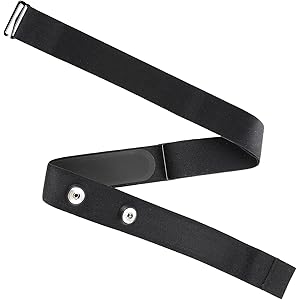 Fascia Toracica Regolabile Per Cardiofrequenzimetro - Compatibile Con Polar, Garmin, Wahoo - Foto 5