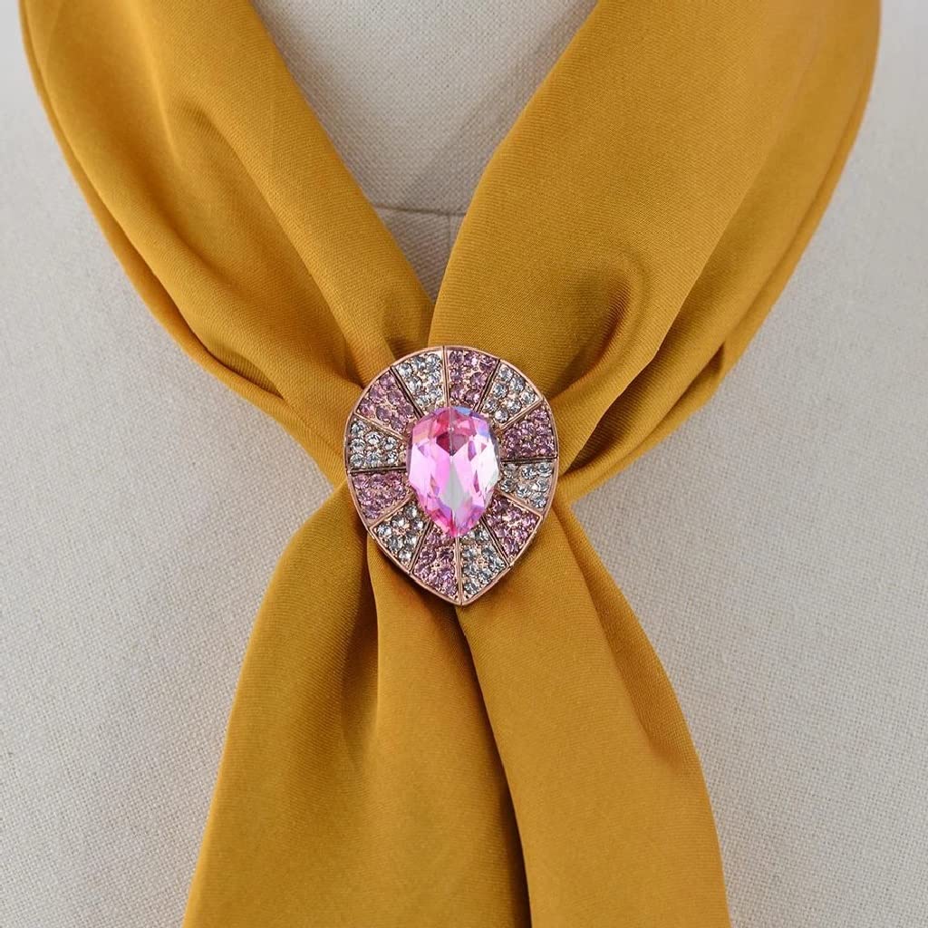Boucle à clip pour foulard idéal pour ajuster votre style au bureau