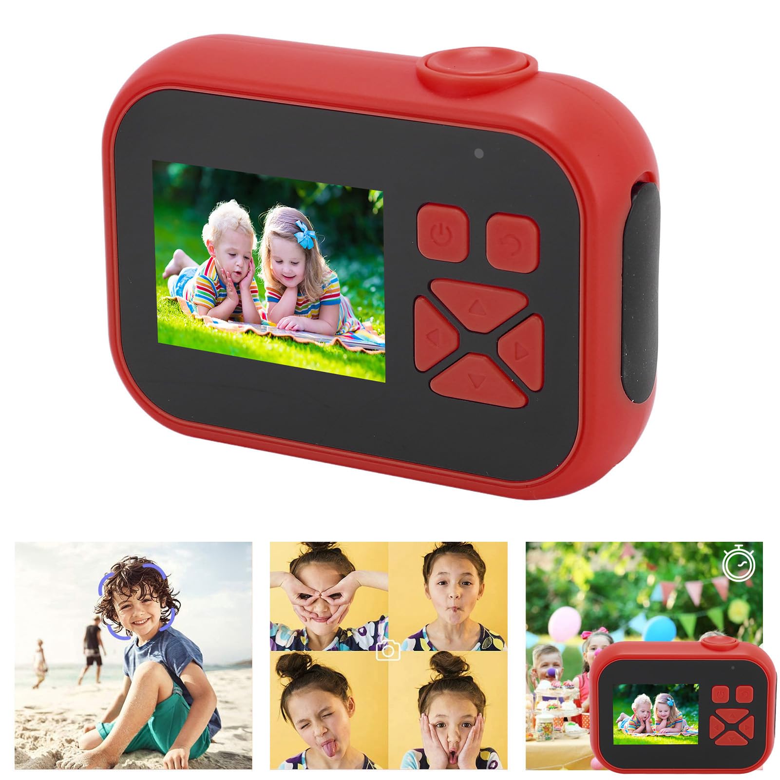 Appareil Photo Numérique Compact 24MP HD avec Mise au Point
