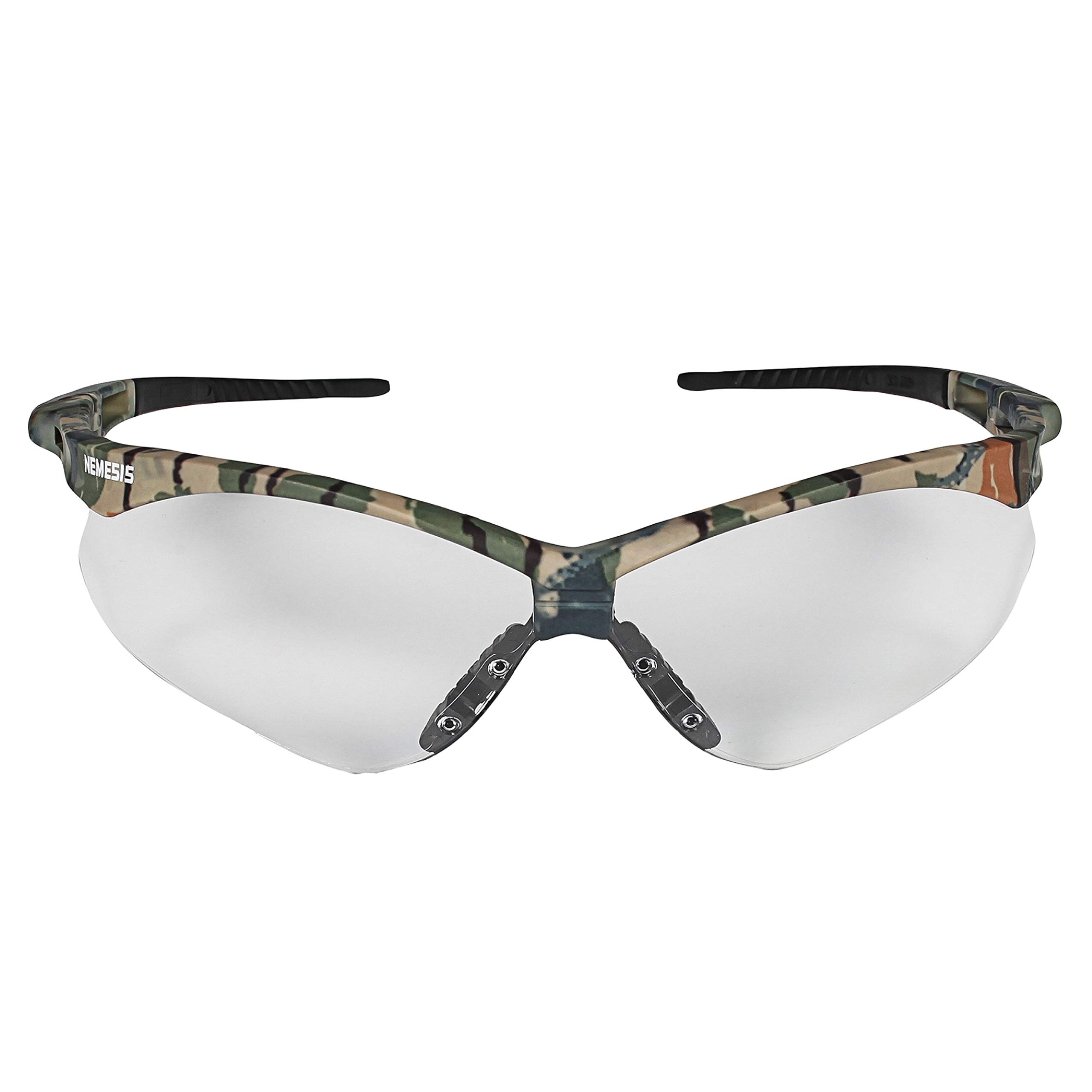 Jackson Safety V30 Nemesis Safety Eyewear, Camouflage, Clear, Anti-Fog, 1 Each (22608)