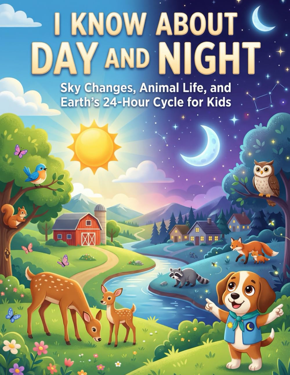 I Know About Day and Night: Sky Changes, Animal Life, and Earth's 24-Hour Cycle for Kids (I Know About – Learning Books for Kids)