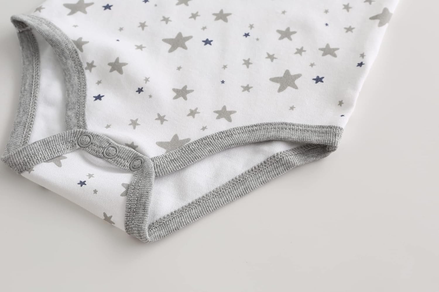 Chamie Newborn Baby Bodysuit 5-Pack Short Sleeve Baby Clothes for Boys and Girls - Image 5