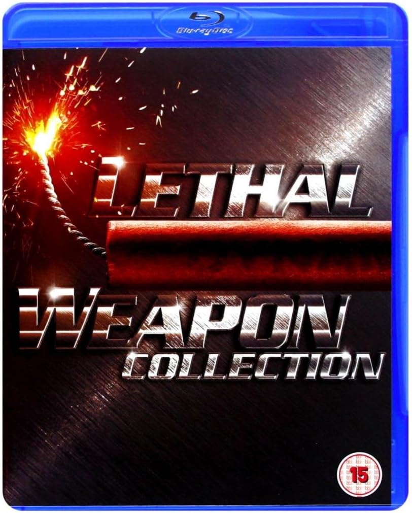 Lethal Weapon Complete Movies 1, 2, 3 and 4 Blu Ray Collection [4 Discs] Box Set + Extras