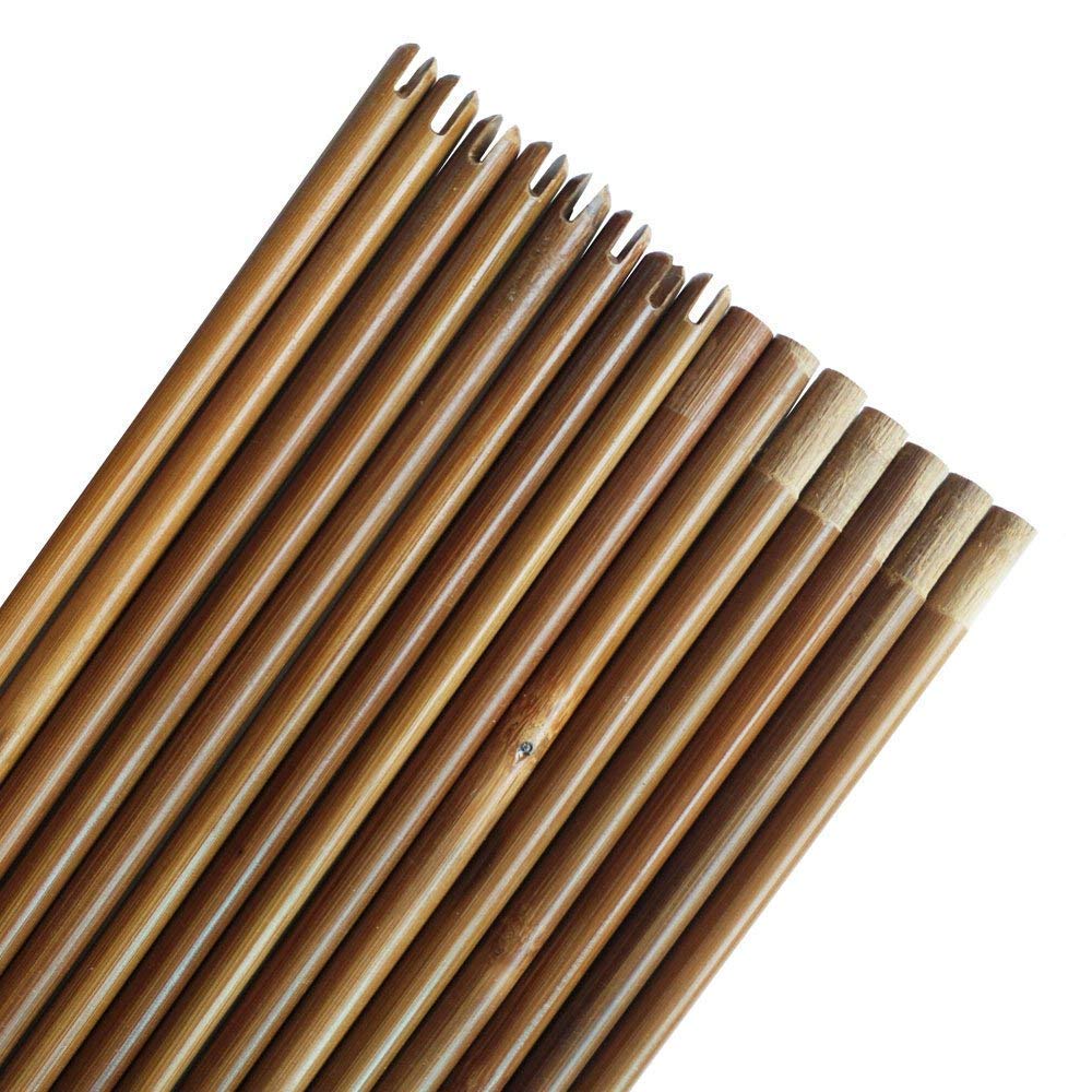 Tir à l'arc Arbre traditionnel 32in 35-60lbs Flèches en bambou faites à la main