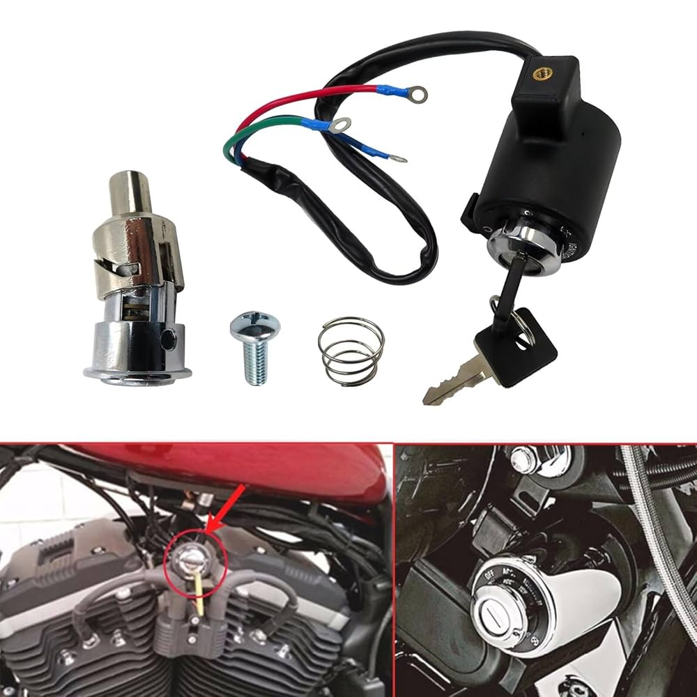 ロックスター Amazon.com: Bedaily New Ignition Key Switch Tail Box Lock