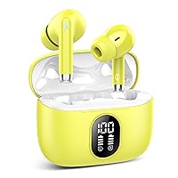 QXQ Nuovo Cuffie Bluetooth, Auricolari Bluetooth 5.4 Hi-Fi Stereo con 4 ENC Mic