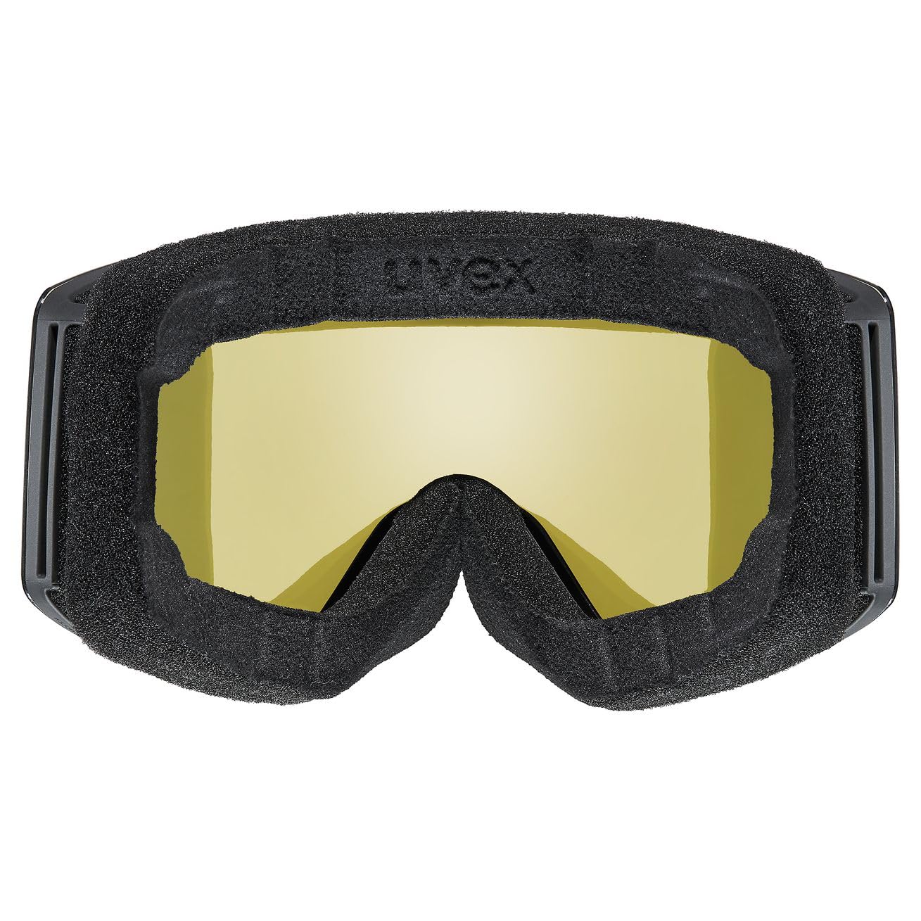 uvex provoqe FM - Skibril voor volwassene - filtercategorie 2 - condensvrij - black matt dl/silver-cle - one size