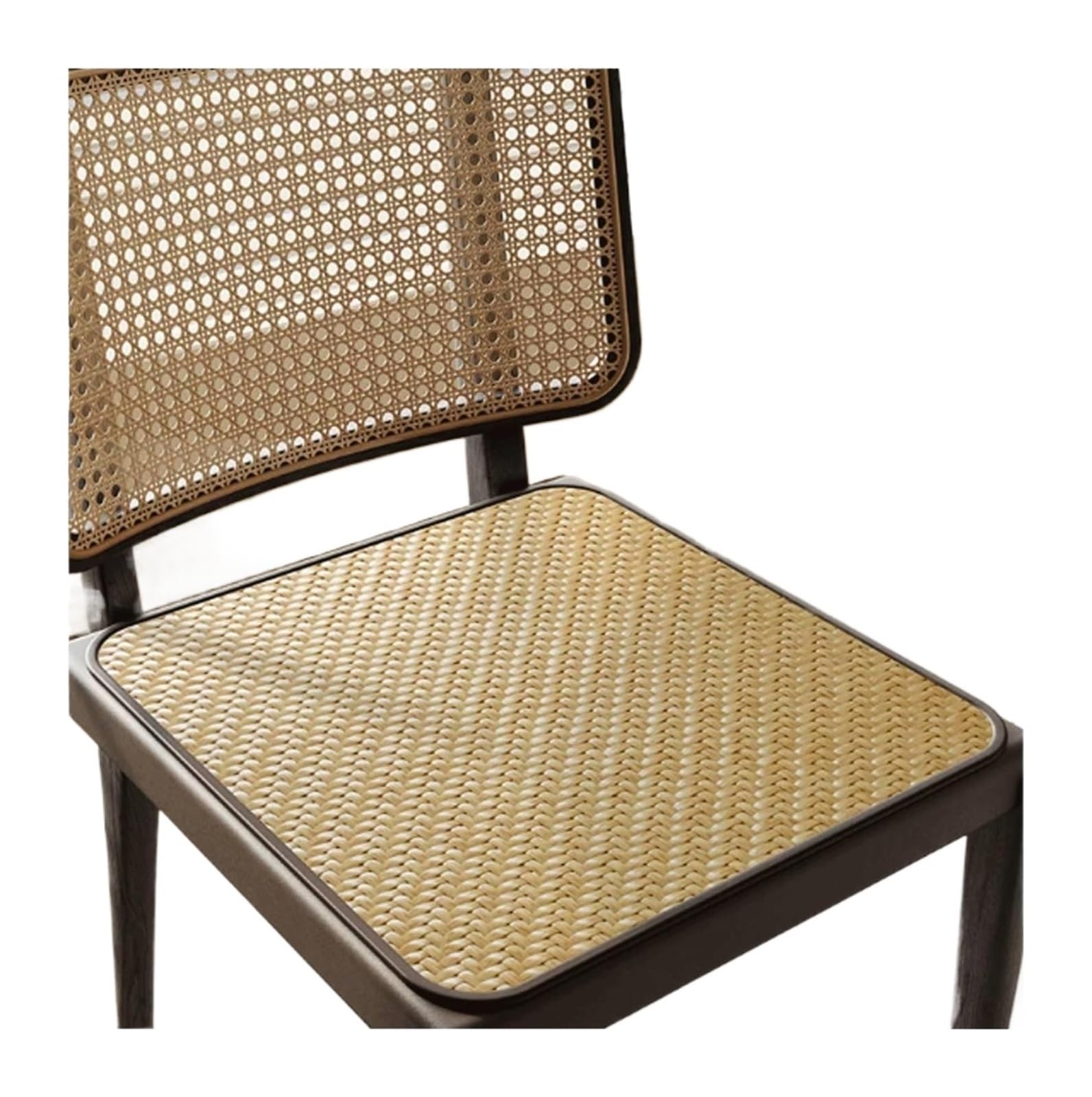 QCKNKMGG Cooling Bamboo Cushion Mat, Bamboo Cooling Chair Mat, Summer, Multicolor, Multiple Sizes(Yellow,45 * 45cm)