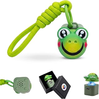 Animal Sound LED Fidget Clicker Keychain, USB-C Rechargeable Sensory Stress Relief Clicker, 3D Printed
