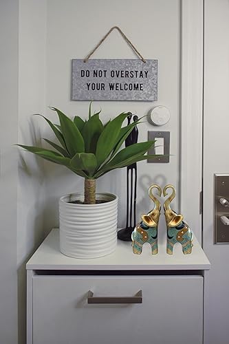 Miniatura 3 de SUGUTEE Good Luck - Decoración de estatua de elefante grande para el hogar estatuas de elefante decoración del hogar figuras de elefante con baúl 2