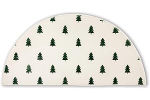 Christmas Tree Bath Mat, Mingnei Winter Holiday Door Mat, Indoor Kitchen Bathroom