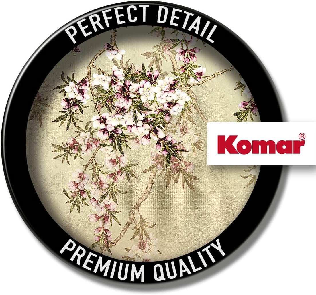 Komar Non-Woven Photo Wallpaper - Love Birds - Size: 300 x 250 cm (Width x Height) - Bird, Cherry Blossom, Wallpaper, Design, Living Room, Wall Decoration, Bedroom, Tree, Nature - LJX6-027