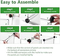 Vista 7 de C&Ahome - Organizador de clóset de almacenamiento para que lo montes tú mismo