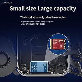 Amazon | SIENSNET Mac Mini M4 SSD 2TB ハードディスク