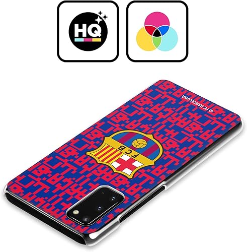 Miniatura 2 de Head Case Designs Officially Licensed FC Barcelona Pattern Graphics Hard Back Case Compatible with Samsung Galaxy S20 FE  5G
