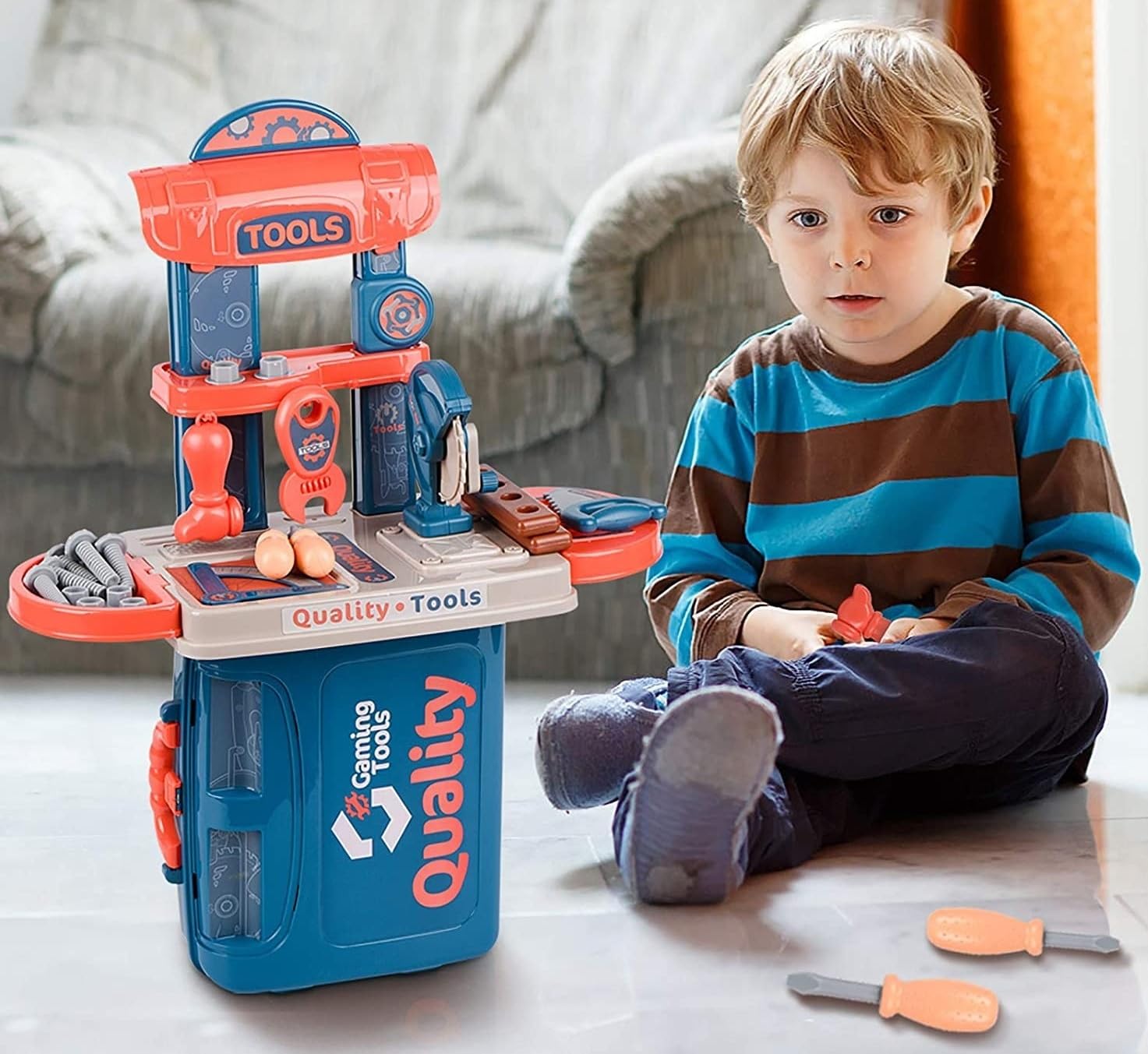 Buy Goyal's Construction Tools Kit Toys for Kids Set, Portable