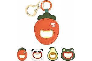 Cute Novelty Carrot Bottle Opener Keychain