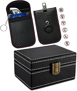 Sponsored You’re seeing this ad based on the product’s relevance to your search query.Learn more about this advertisement Keyless Go Protection Car Key for Faraday Box, Car Key Protection Keyless Signal Blocking Box Protection Car Key Case Car RFID Key Box with Airtag Cover Anti Theft Key Bag